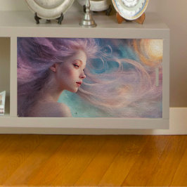 Seda Papel de Tecido para Desligar Menina Loira