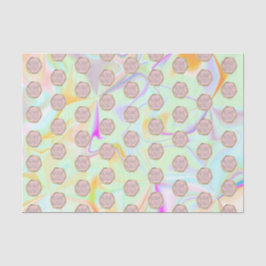 Seda Papel de tecido para espiral de Abstrato colorido