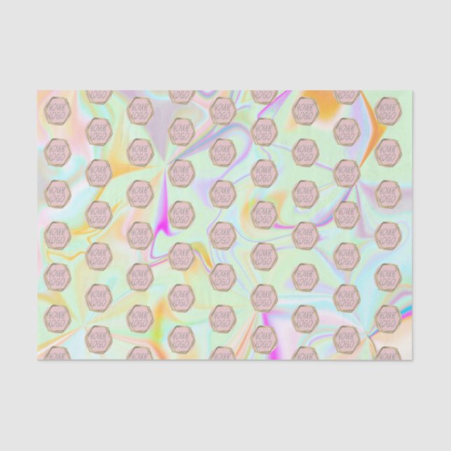 Seda Papel de tecido para espiral de Abstrato colorido (Frente )