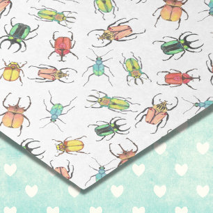 Seda Papel de Tecido para Insetos de Amor