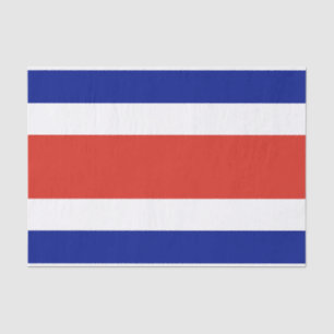 Seda Papel de tecido Patriótico com pavilhão da Costa R