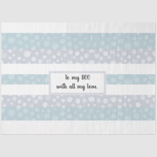 Seda Papel de Tecido Personalizado