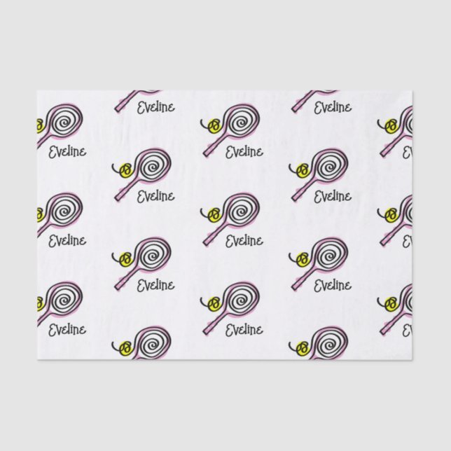 Seda Papel de tecido personalizado em forma de tênis co (Frente )