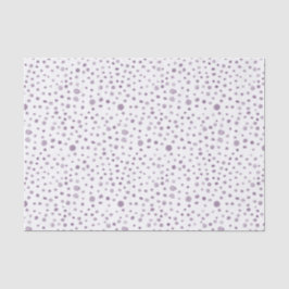 Seda Papel de Tecido Plum Confetti Watercolor Dots