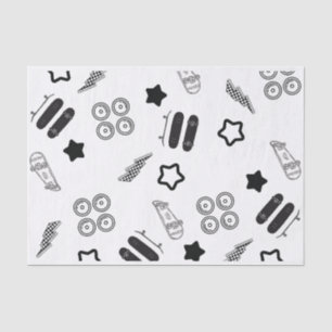 Seda Papel de Tecido Preto 10LB Preto para Desktop