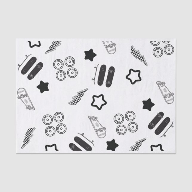 Seda Papel de Tecido Preto 10LB Preto para Desktop (Frente )