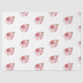Seda Papel de Tecido Romântico Design 17 Série Rosa