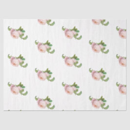 Seda Papel de Tecido Romântico Design 19 Série Rosa