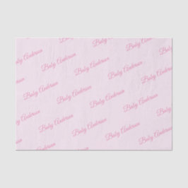 Seda Papel de Tecido Rosa Personalizável