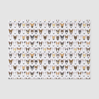 Seda Papel de Tecido Têmico Multibull Bull Terrier
