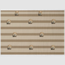Papel de tecidos à base de leões