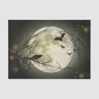 Seda Papel de tecidos da lua de cheio
