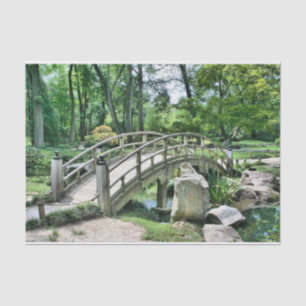 Seda papel de tecidos da ponte japonesa