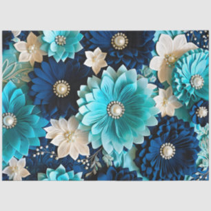 Seda Papel de tecidos de arte de Tecido flexível colori