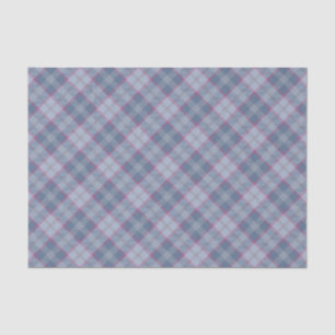 Seda Papel de tecidos de cor azul e cor-de-rosa