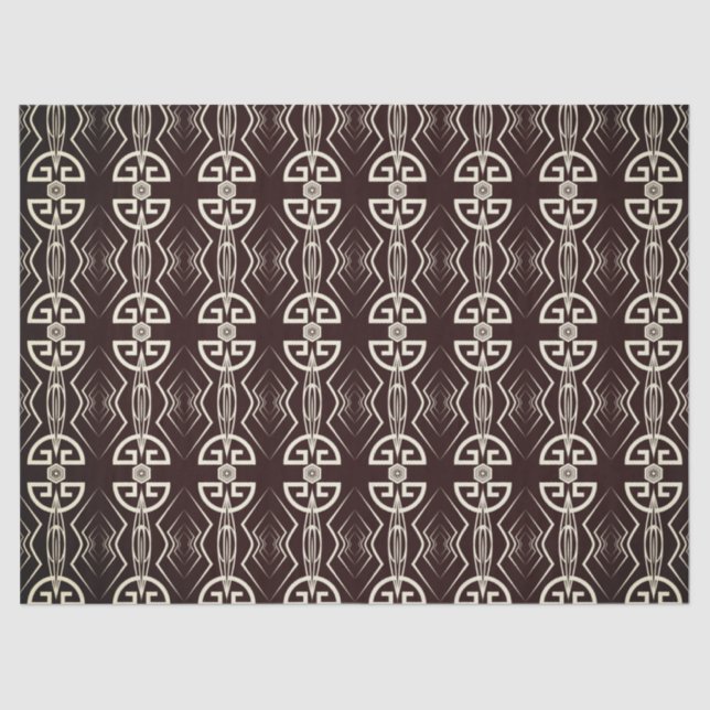 Seda papel de tecidos de deco de arte (Frente )