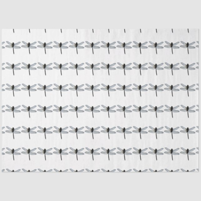 SEDA PAPEL DE TECIDOS DE DROGONFLY HALLOWEEN (Frente )