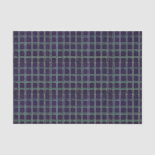 SEDA PAPEL DE TECIDOS DE IMPRESSÃO DE BLOQUEIO AZUL JAP