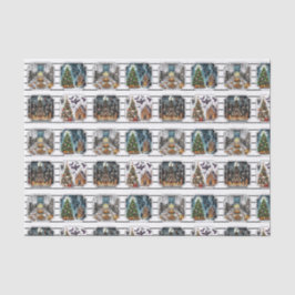 Seda Papel de tecidos de Natal assombrado