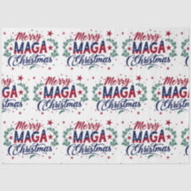 Papel de tecidos de Natal da feliz Maga