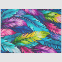 Papel de tecidos de pintura de cor d'água colorida