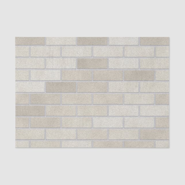 Seda papel de tecidos de tijolos de arenito (Frente )