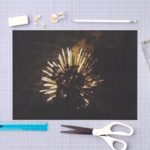 Seda Papel de tecidos Fireworks 10