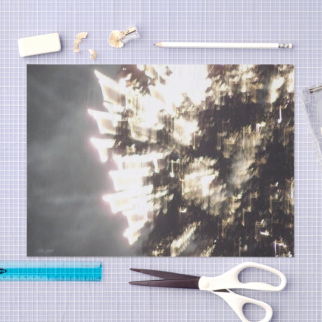 Seda Papel de tecidos Fireworks 2 (Arte )