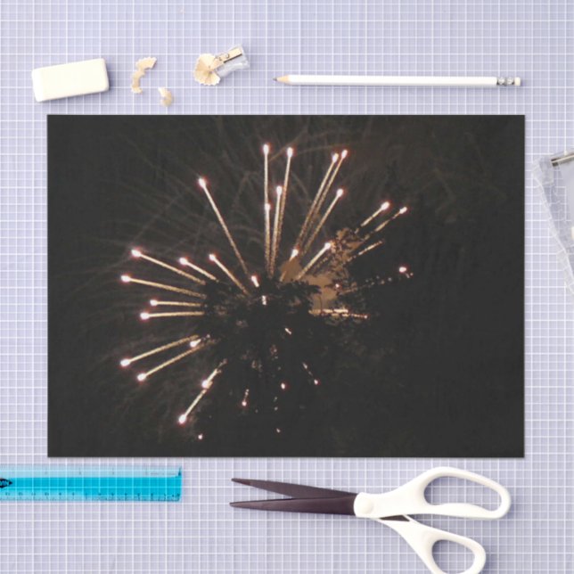 Seda Papel de tecidos Fireworks 5 (Arte )