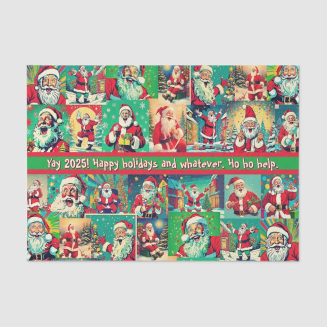 Seda Papel de tecidos HELP HO (Frente )