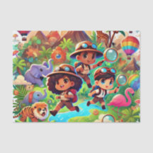 Papel de Tecidos para Buscadores de Aventura