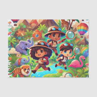 Seda Papel de Tecidos para Buscadores de Aventura