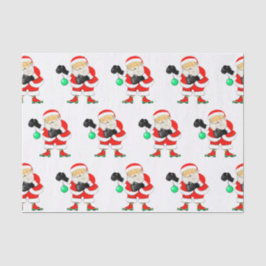 Seda Papel de tecidos para presentes de Natal in a box