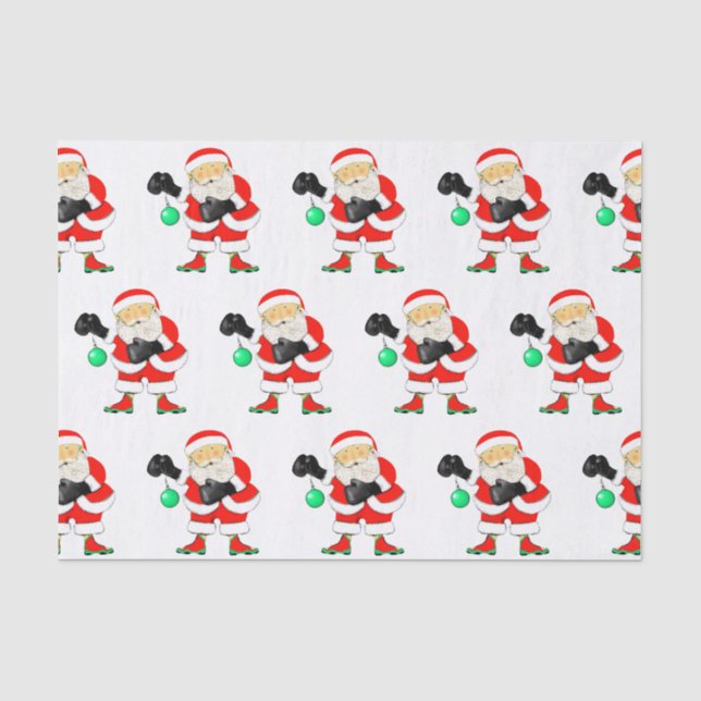 Seda Papel de tecidos para presentes de Natal in a box (Frente )