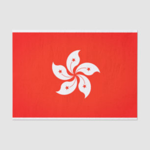 Seda Papel de tecidos para presentes na bandeira de Hon