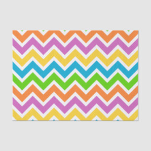 Seda papel de tecidos primavera chevron