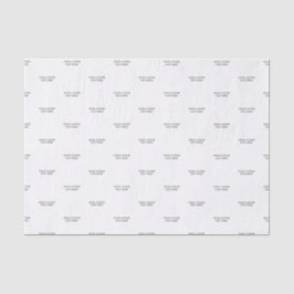 Seda Papel de Teclado de Texto Personalizado Mínimo Pre