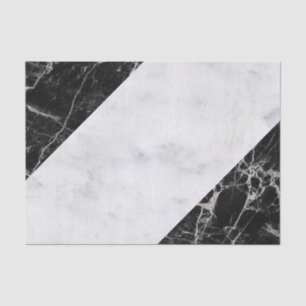 Seda Papel de Teclado Preto e Branco Marble