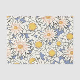 Seda Papel de Teste de Padrão do Flor Lotus