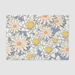 Seda Papel de Teste de Padrão do Flor Lotus