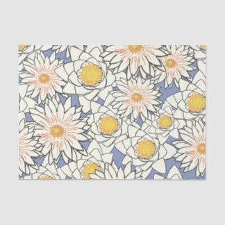 Seda Papel de Teste de Padrão do Flor Lotus