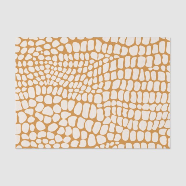 Seda Papel Decoupage com Impressão de Pele de Cobra Neu (Frente )