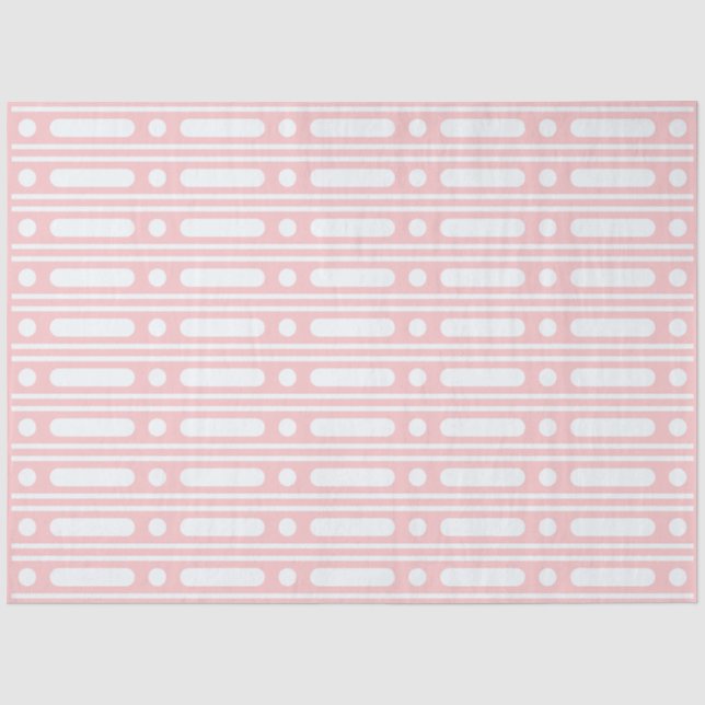 Seda Papel Decoupage com Pontos de Relevo em Osso Rosa (Frente )