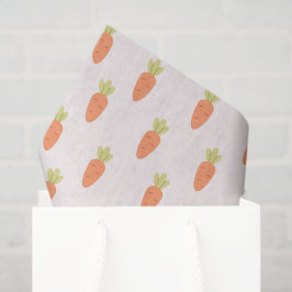 Seda Papel Decoupage de Cenouras, Produtos Frescos da F
