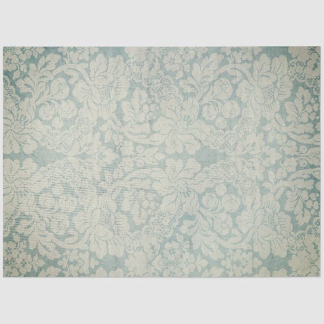 Seda Papel Decoupage de Damask (Frente )