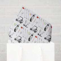 Papel decoupage de golfe, Lenço de golfe