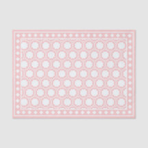 Papel Decoupage de Marfim Modern Pink