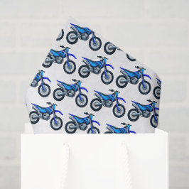 Seda Papel decoupage de motocross, lenço de papel de bi