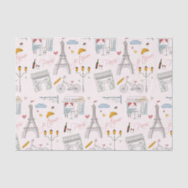 Seda Papel Decoupage de Paris, Torre Eiffel