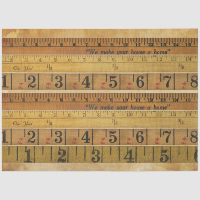 Seda Papel Decoupage do Diário de Lixo da Régua (Frente )